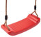 Balançoire, Aire de Jeux, Siège Antidérapant, Balançoire en Plastique, Planche à Bascule (Rouge)