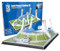 Habarri Fußballstadion 3D Puzzle 1 - Vereinsmodell (LED LECH)