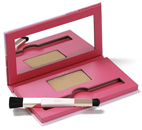 eSalon Conceal & Cover Root Powder 5.2 g, Ansatzpuder, Ansatzkaschierungspuder, Deckt graues Haar sofort zuverlässig ab - Dunkelblond