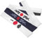 KALLORY 3 Stück Ninja-Stirnband Samurai-Stirnband japanisches Stirnband Hachimaki Stirnband Koch Bandana Stirnbänder Drachen Samurai Stirnband Karate Stirnband