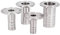 6/8/10/12/14/16/19/25/32/38mm Portagomma A 0.5 1 1.5 2 Tri Clamp SUS 304 Raccordo per Tubo Sanitario in Acciaio Inossidabile 316L-SUS 316L-34mm Ghiera OD-6mm Tubo Barbo