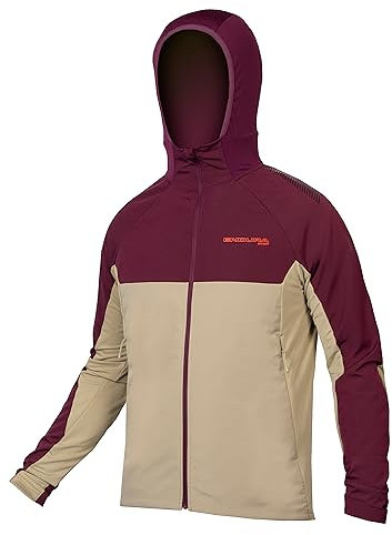 Endura Men's MT500 Thermal Long Sleeve Cycling Jersey II Aubergine, Large