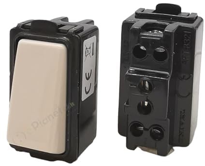 Placche prese interruttori frutti elettrici supporti compatibili con bticino Magic (Deviatore)