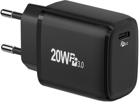 Chargeur Rapide USB C 20W,HUNDA Chargeur Iphone pour iPhone 15/14/14 Pro/14 Pro Max/14 Plus/13/12/11/SE 2022/X/XS/XR/8, iPad, Type C Secteur Mural Alimentation Adaptateur (2001)