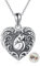 ONEFINITY Tierhalskette personalisierter Baum des Lebens Medaillon Halskette mit Bildern Benutzerdefinierte Sterlingsilber Stammbaum Halskette Schmuck Geschenke für Frauen (Katze)