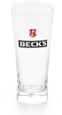 Beck's 20cl Tumbler Beer Glasses - Pack of 6