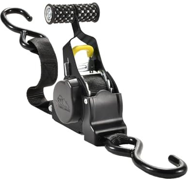 Correas de trinquete retráctiles, correas de trinquete automáticas retráctiles | Correa tensora retráctil con trinquete, correa de trinquete fácil de sujetar, correa tensora de trinquete retráctil,