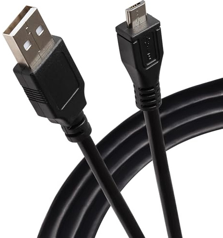 Praktica USB-A 2.0 to Micro USB-B Camera Charging Cable 3m