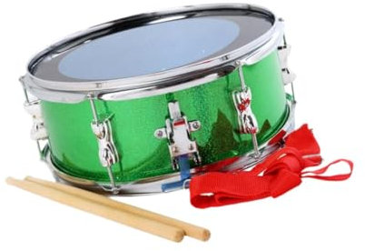 13 Zoll Snare Drum Doppeltontrommel Professionell mit Schultergurt Musiklernen Marschtrommel Teenager Kinder Mädchen Jungen