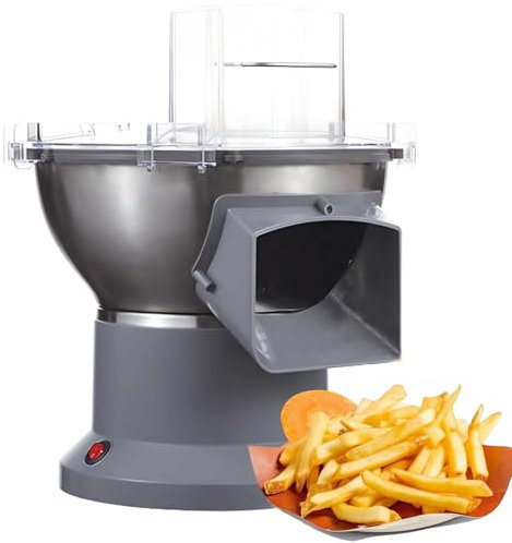 WaaYb Coupe-Frites de Pommes de Terre, Hachoir à légumes Multifonctionnel en Acier Inoxydable, trancheur de légumes Automatique, Machine de découpe Automatique de légumes et de Carottes 14mm