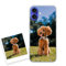 P Pevita iPhone 16 Hülle personalisiert mit Foto. Handyhülle aus Silikon selbst gestalten iPhone 16. Geschenke personalisiert für Frauen, Kinder,Valentinstag, Weihnachten