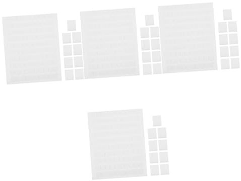 Mobestech 4000pcs Double Sided Putty Adhesive Tack Sticks Removable Sticky Putty Double Sided Tape Glue for Wall Mounting Easy to Use for Galleries and Homes