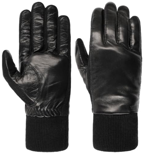 Hestra Jeanne Gloves Women - leather with lining Winter Autumn-Winter - 8 HS black