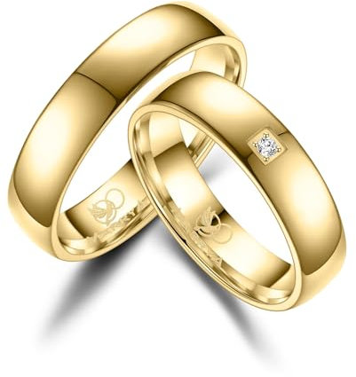 MARRYA Titan Ringe Trauringe Eheringe Partnerringe