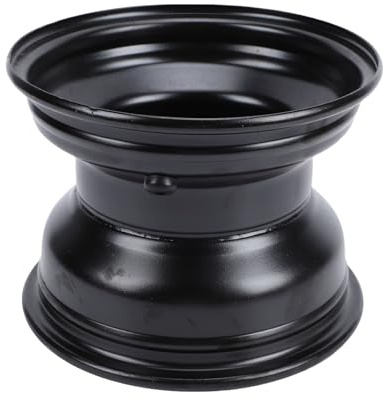 Ausla Jante de Roue ATV de 8 Pouces, Jante Arrière en Acier Haute dureté 18X9.50-8 avec 4 Trous pour Kart Quad Dirt Bike Buggy Tondeuse à Gazon