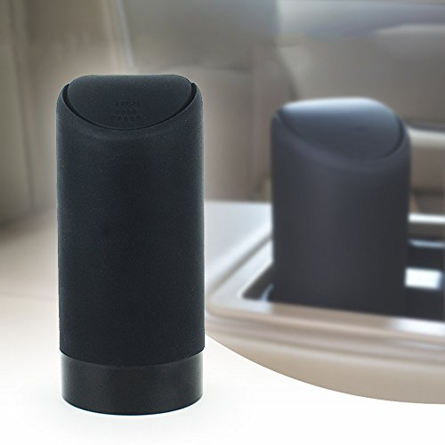 Poubelle de Voiture, Petite Litière Porte-ordures en Silicone Porte-gobelet Porte-bidon Poubelle Poubelle de Voyage pour Voiture Maison de Bureau