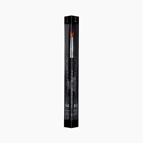 Sigma Beauty E42 Precision Firm Blender Brush - Pinceau de mélange dense pour crème ou poudre - Pinceau de précision ferme pour fard à paupières