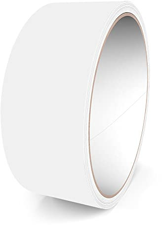 Motoking Zierstreifen, Weiß Matt, 40 mm Breite, 10 m Länge, RAL 9003, Aufkleber Folie Auto Boot Motorrad Wohnmobil Wohnwagen & mehr