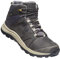 KEEN Damen Terradora II Leather Mid WP Wanderstiefel, Schwarz (Magnet Plaza Taupe), 40.5 EU