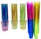 320 Plastic Shot Glasses, Colourful Rainbow 30ml Shot Cups Shots Jelly Sample Desserts, Weddings Birthdays Parties Christmas, Stag, Hen Re-Usable (320)