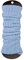 Ateena Stulpen Damen Azur Blau, Stulpen Damen Wolle, Knöchelwärmer, Beinwärmer Acrylic mit Wolle, Maximaler Wadenumfang – 40 cm, Länge – 60 cm