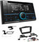 Kenwood DPX-7300DAB 2-DIN Autoradio mit Bluetooth Digitalradio DAB+ USB CD passend für Hyundai IX35 ab 2013 schwarz