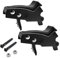 Gabasinover 2 clip con staffe di montaggio per sega troncatrice compatibili con staffa di montaggio Dewalt DW7231 DE7023 DE7033 DE7025 DWX723 DW7231 DWX724 e supporto per sega troncatrice Dewalt