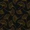Yomshi Leaf Wallpaper Black Gold Self Adhesive Wallpaper 44cm×10m Contact Paper Peel and Stick Wallpaper Waterproof Vinyl Film for Living Room Bed Room Wall