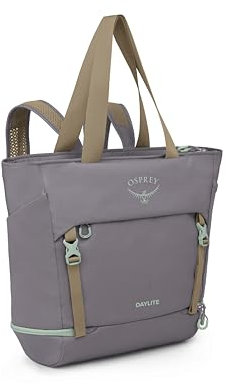 Osprey Daylite Unisex Tote Pack, 26L, Soundwave Grey/Latte Brown, O/S