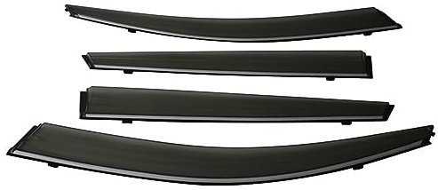 Car Windabweiser Seitenfensterabweiser Für VW Für Touran L 2016–2021 Fenstervisiere Windabweiser Sonnenschutz Regenabweiser Abdeckung Auto Seitenfensterabweiser