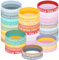 Namalu 36 Braccialetti Motivazionali in Silicone 20,3 cm Braccialetti Colorati con Scritta in ​​Italiano Braccialetti di Gomma Ispirati Regali di Ispirazione per Collega Donna Uomo Festa Natale