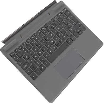 GEERYZHE Clavier d'ordinateur Portable, Connexion Transparente, Clavier d'ordinateur Portable en Cuir PU ABS rétroéclairé Détachable avec pavé Tactile pour 7310