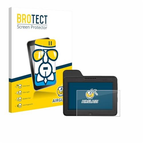 BROTECT Schutzglas für Naviter Omni | Transparenter Displayschutz Made in Germany Schutzfolie Panzer Folie Glas 9H Anti-Fingerprint Einfache Montage Clear