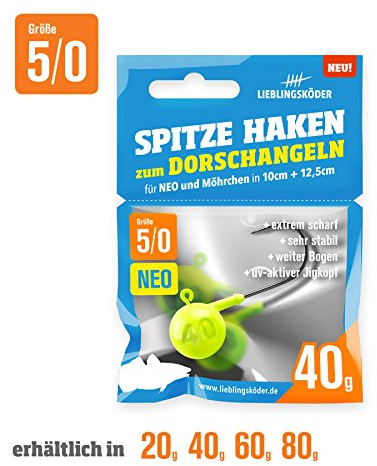 Lieblingsköder Spitze Haken 5/0 NEO (80g)