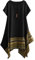 Vogstyle Femme T-Shirt Robe Asymétique Eté Imprimée Chic Décontractés Tunique Tops Noir XXL