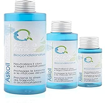 Askoll 281001 Bio-Konditionierer für Aquarien, Wasser, Amica 55 ml