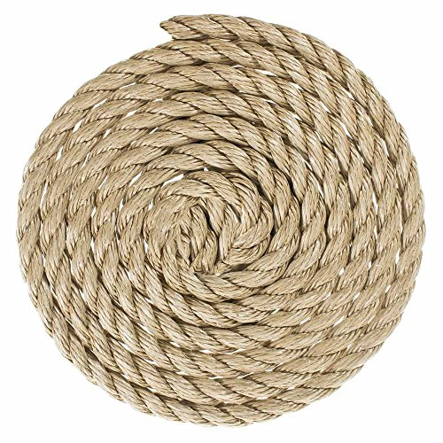 Golberg Twisted ProManila, UnManila, Polypro-Seil, 1,9 cm x 7,6 m