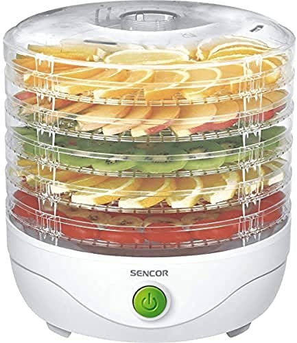 Déshydrateur Alimentaire SFD 750Wh, 250 W, Blanc SENCOR
