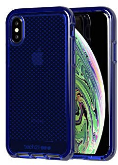 Tech21 EVO Check Funda Protectora para Apple iPhone X/iPhone XS - Azul Medianoche