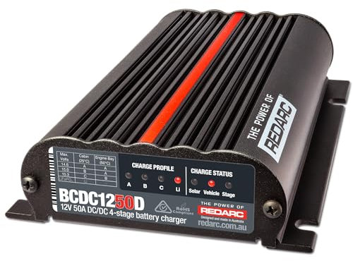 Dual Input 50A in-Vehicle DC Battery Charger