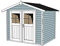 Weka Weka Gartenhaus 122 Gr. 3, grau, 28 mm