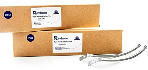 Rayhoor 6500EL3001A - Barra de sensor de humedad para secadora (2 unidades)