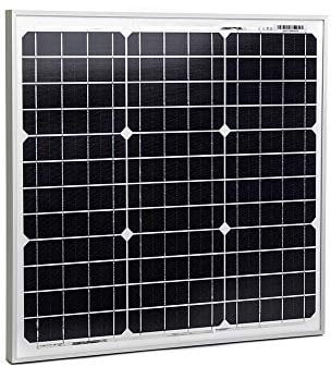 Solarkontor 50 Watt Solarmodul SK50MONO - Solarpanel 12V Monokristalline Solarzellen (50W)