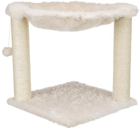TRIXIE Baza Kratzbaum mit Hängematte, 45,7 cm Sockel