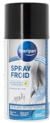 Steripan - Bombe Froid - Soulage Instantanément La Douleur - Idéal Pour Les Sportifs - Arnica Montana & Griffe Du Diable - 300 ML