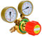 Regulador de Gas Regulador de Acetileno Medidor de Acetileno Reductor de Presión de Acetileno para Kit de Corte de Soplete de Gas G5/8 CGA580