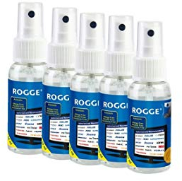 ROGGE Bildschirm Reiniger, 5er Set 50ml Smartphone - Tablet - Notebook Display Screen Cleaner