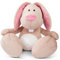 NICI 46336 Kuscheltier My Bunny 70 cm – XXL Plüschtier Hase für Mädchen, Jungen & Babys – Extra Großes Stofftier zum Kuscheln, Spielen und Schlafen – Gemütliches Riesen-Schmusetier, BEIGE/PINK