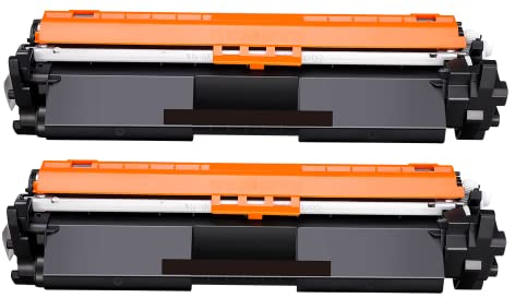 Starlet24 2X 17A Toner Kompatibel für HP 17A CF217A Schwarz für Laserjet Pro MFP M130fw M130nw M130fn M130a M130 Laserjet Pro M102W M102A M102