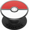 PopSockets: PopGrip - Ausziehbarer Sockel und Griff mit einem Austauschbarem Top für Smartphones und Tablets - Pokémon - Poké Ball Enamel